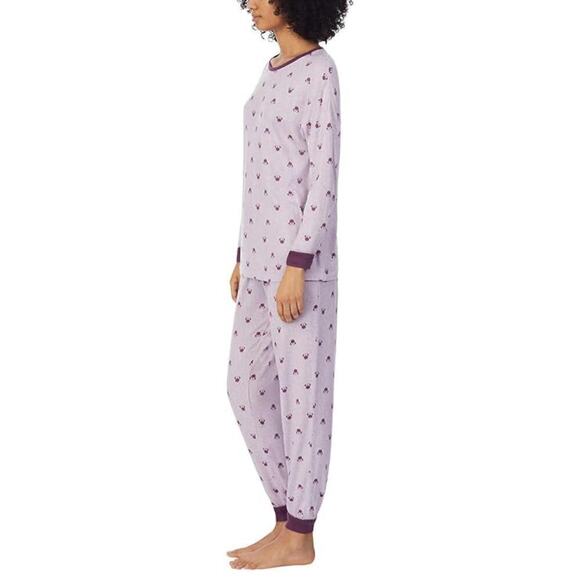 New! Disney 2 Piece Soft Cozy Minnie Mouse Relaxed fit Pajama Lounge Set - Picture 3 of 6
